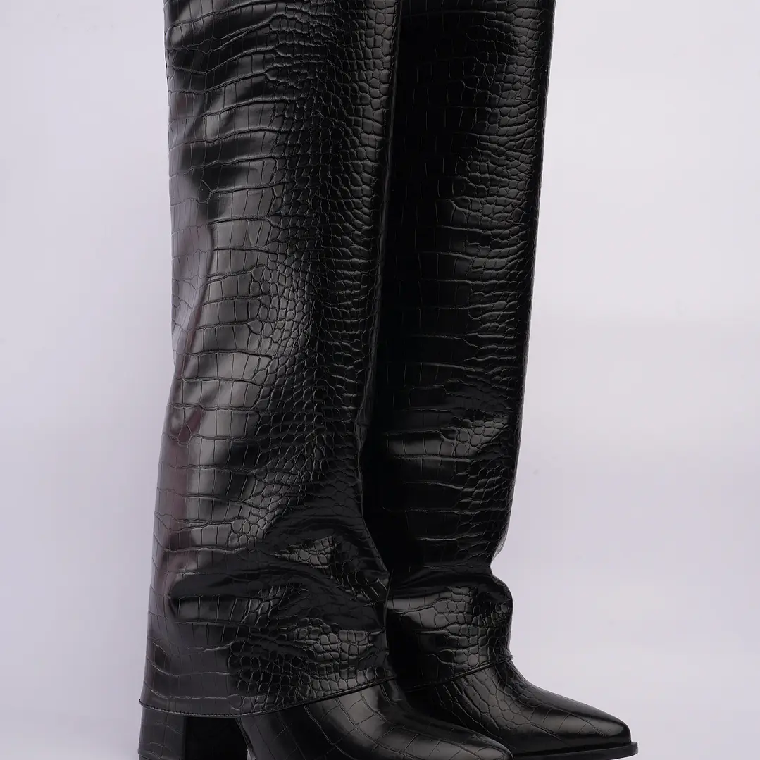 BOTAS LADY NEGRAS  6