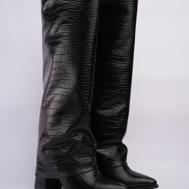 BOTAS LADY NEGRAS  6