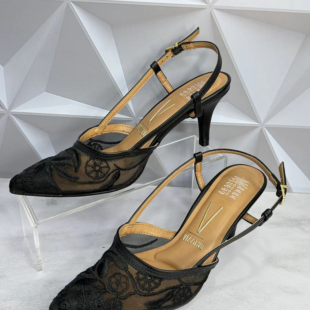 STILETTO TEJIDO X MAYA NEGRO VIZZANO  2