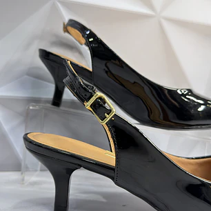 STILETTO DESTALONADO NEGRO VIZZANO 