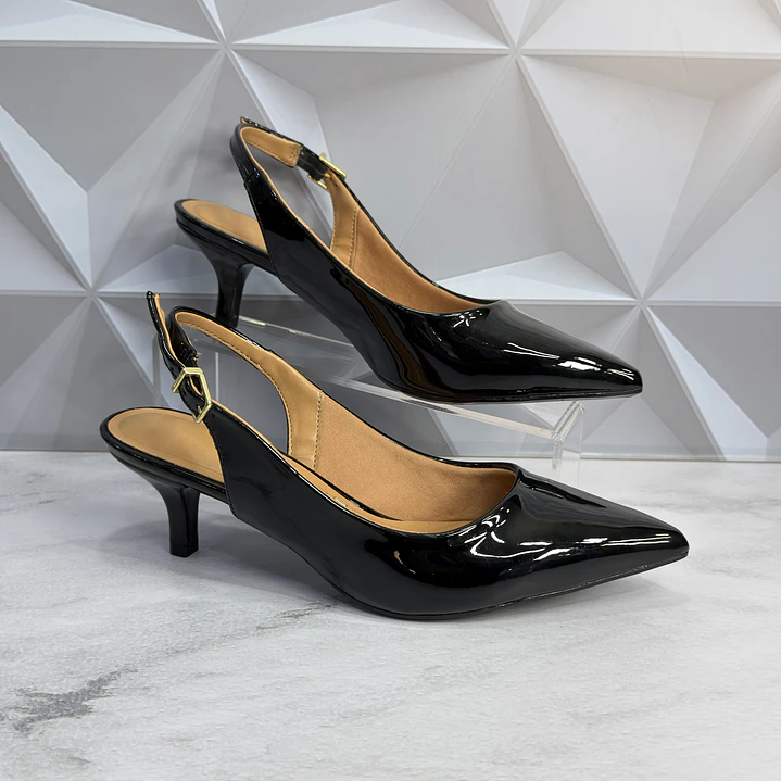 STILETTO DESTALONADO NEGRO VIZZANO  2