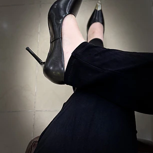 STILETTO MORPHY NEGRO VIZZANO 