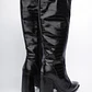 BOTA LORNA NEGRA CROCO  - Miniatura 3