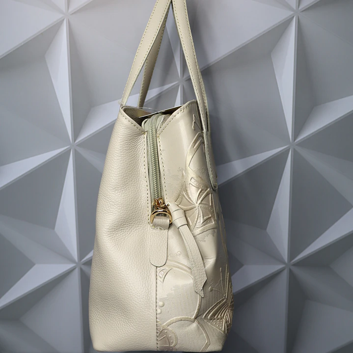 CARTERA JULIANA FLORAL TALCO  2