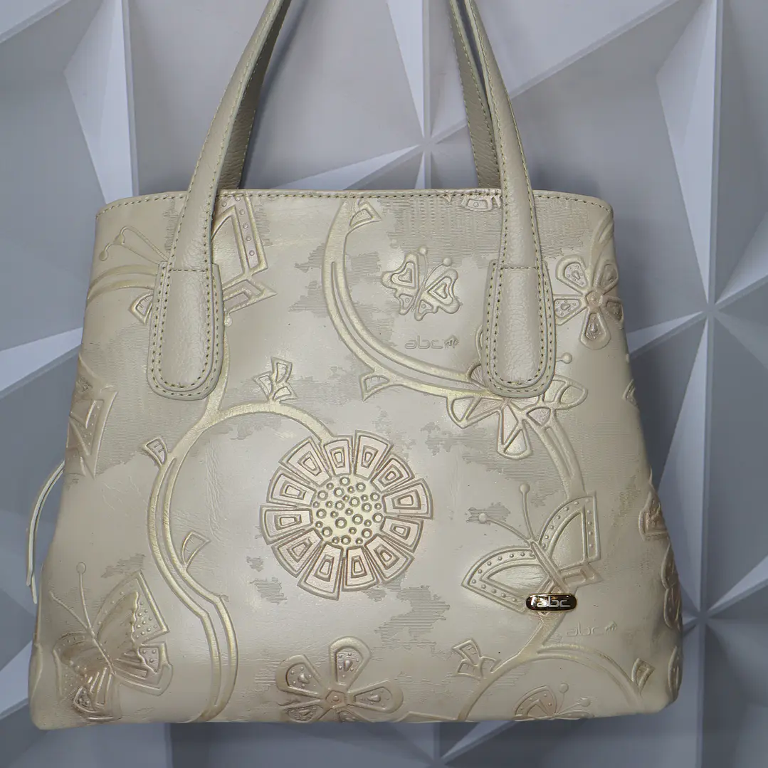 CARTERA JULIANA FLORAL TALCO  3