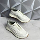 TENNIS BLANCO EN CUERO. - Miniatura 4