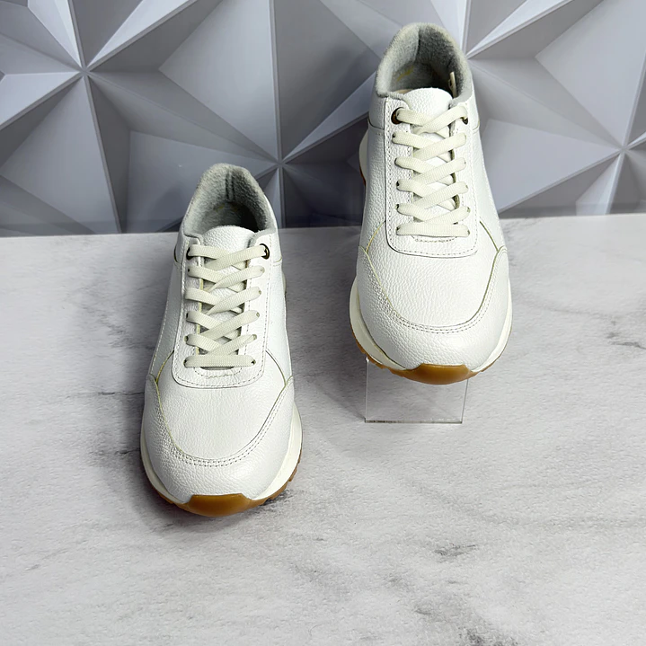 TENNIS BLANCO EN CUERO. 5