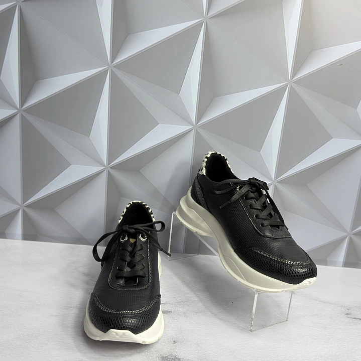 TENNIS NEGRO CON FOLIA ITALIANA  4