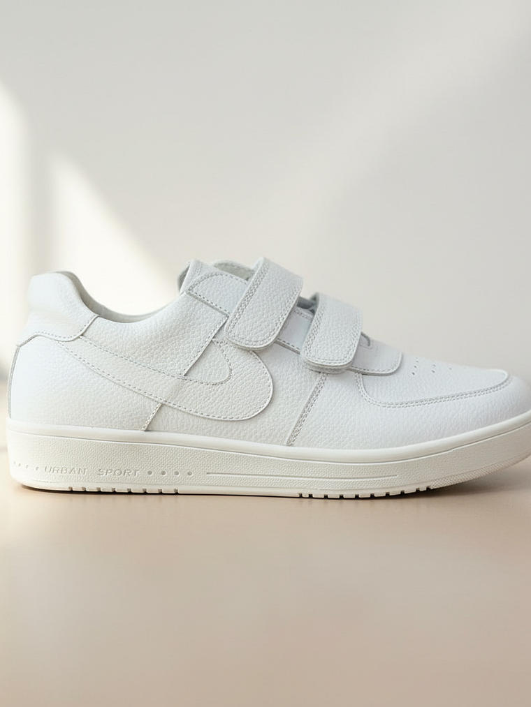 Zapatilla blanca unisex 1