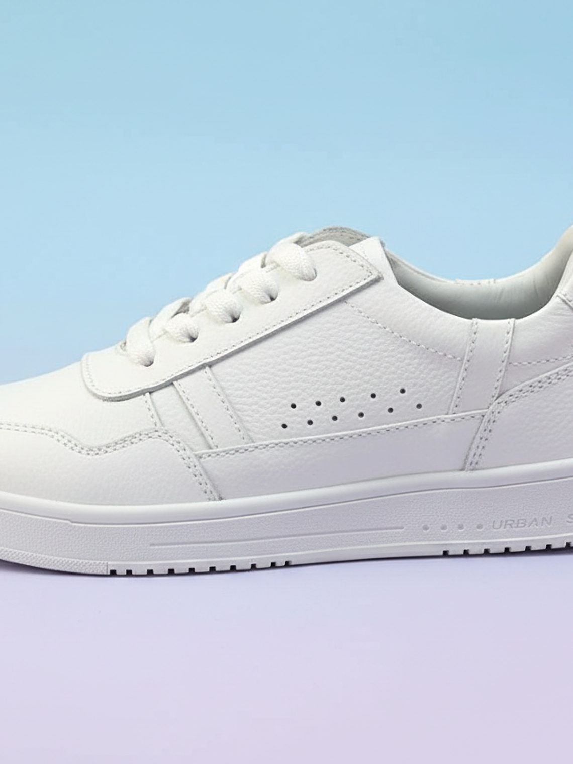 Zapatilla blanca unisex 1