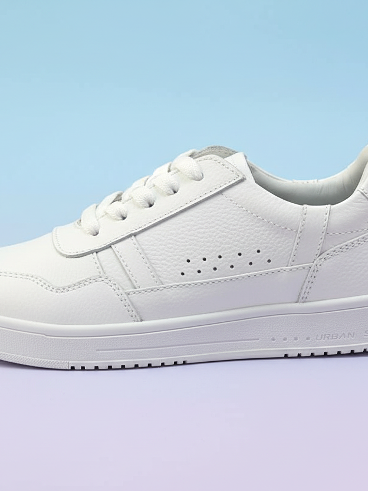 Zapatilla blanca unisex 1