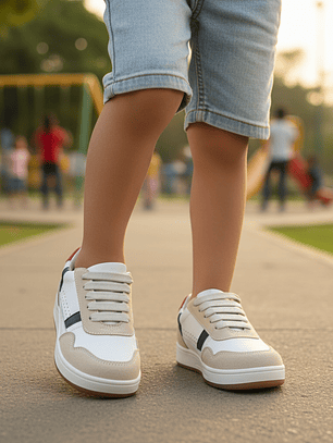 Zapatilla de Niño tricolor