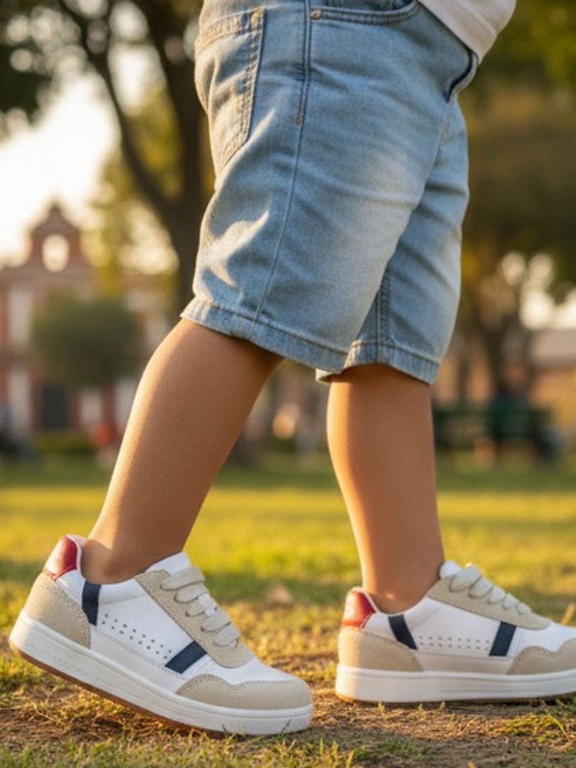 Zapatilla de Niño tricolor 2