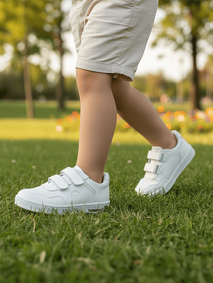 Zapatilla blanca unisex