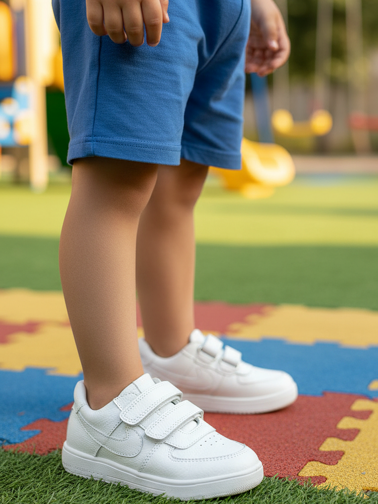 Zapatilla blanca unisex 2