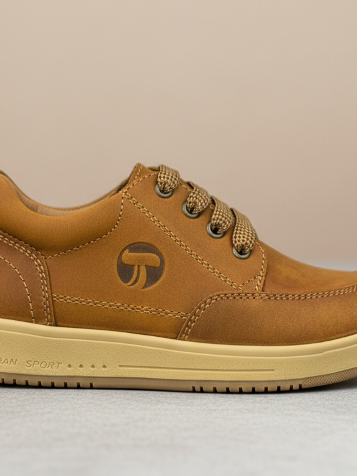 Zapato de niño color miel 1