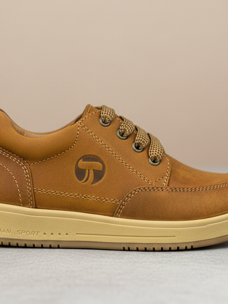 Zapato de niño color miel 1