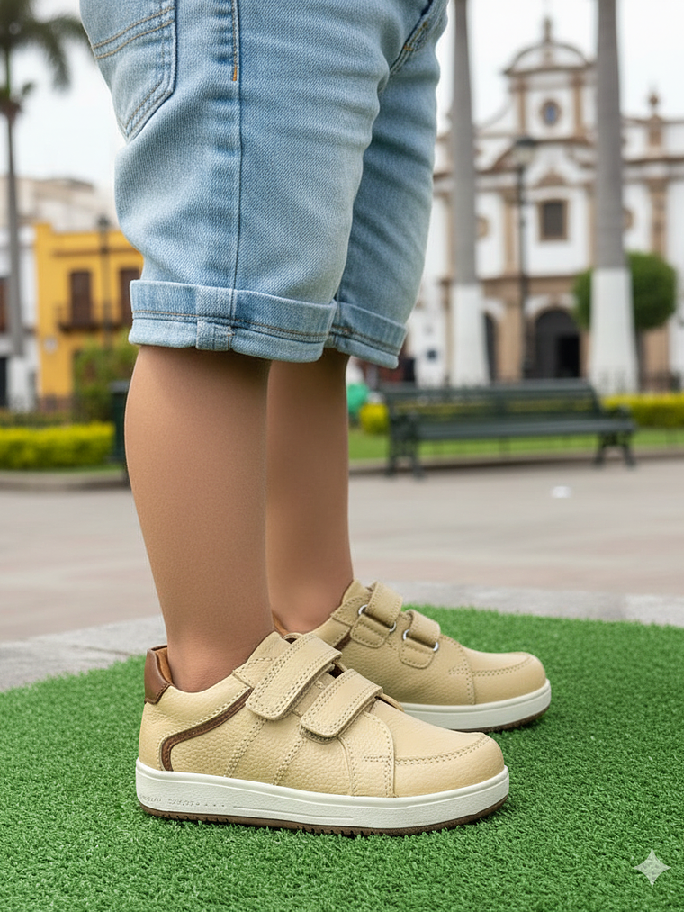 Zapatilla de Niño doble velcro 3