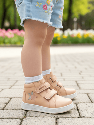 Botín de Niña con velcro