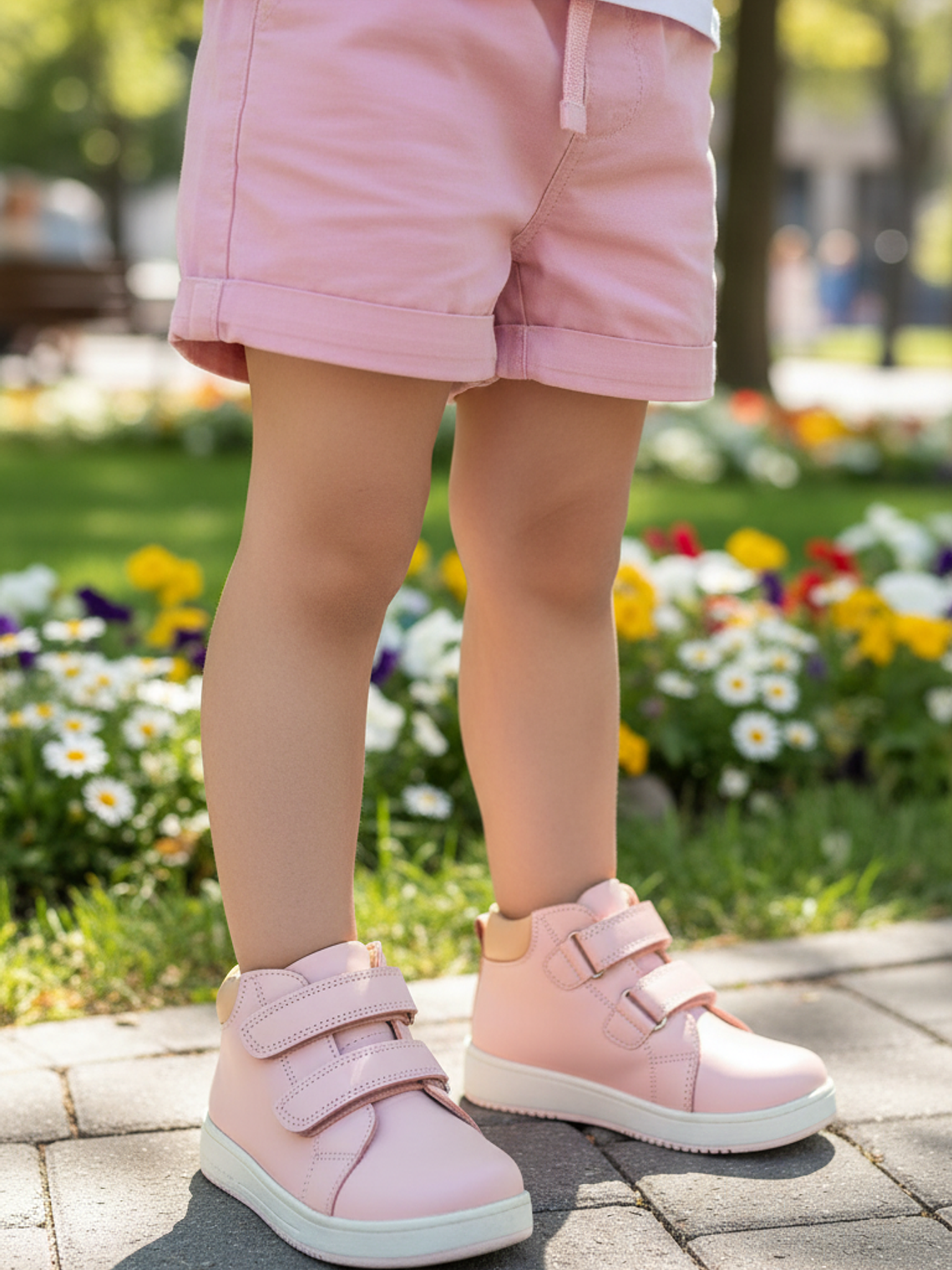 Botín de Niña con velcro 3