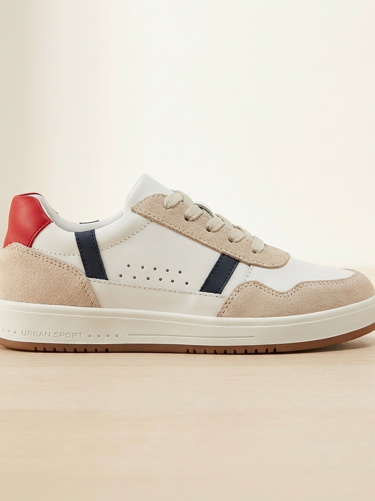 Zapatilla de Niño tricolor 1