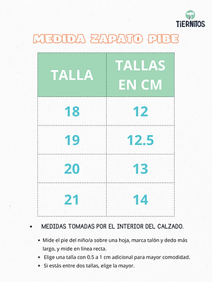 Zapato Pibe de Niña