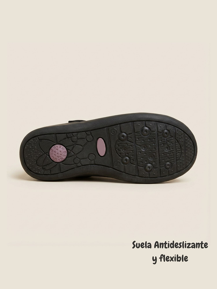 Zapato escolar Niña con velcro 2