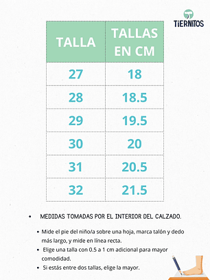 Escolar Niño con velcro