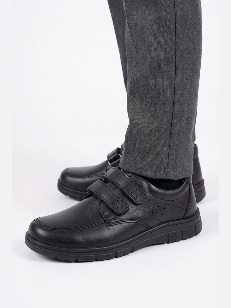 Zapato escolar Niño con velcro 4