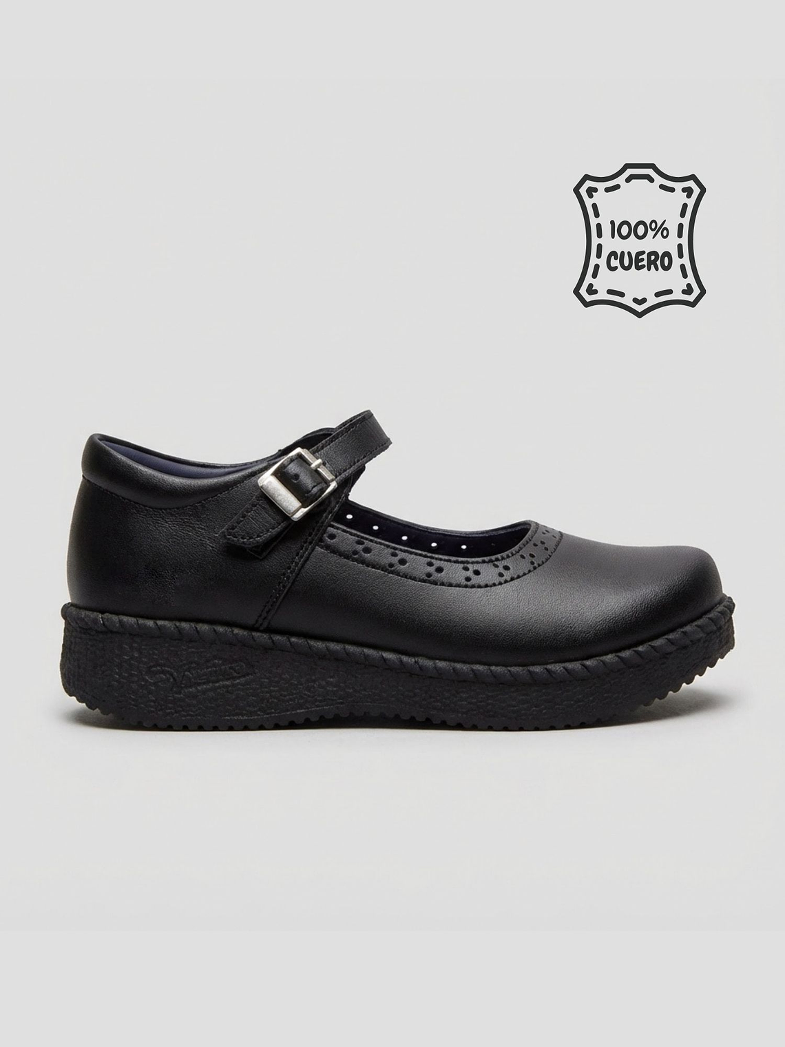 Zapato escolar de Niña con plataforma 1