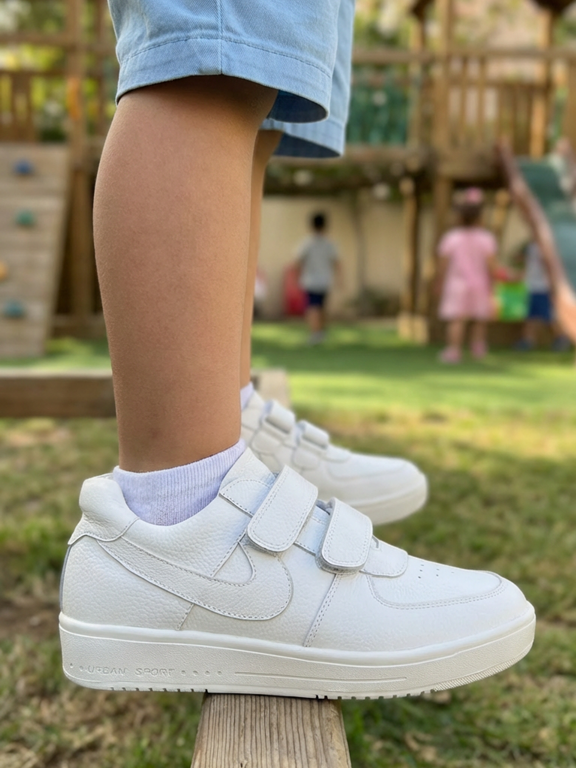 Zapatilla blanca Unisex 3