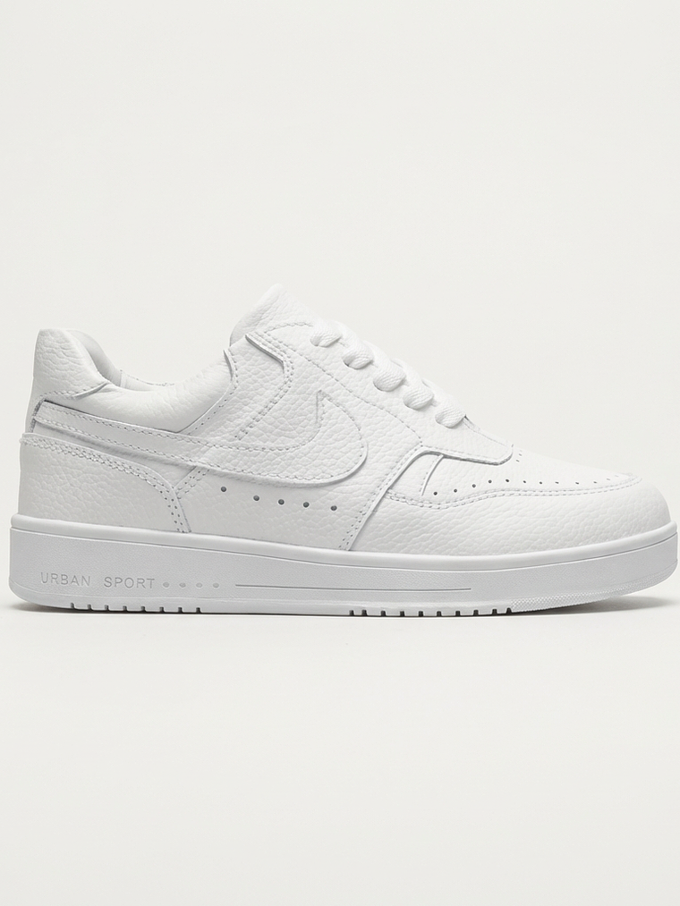 Zapatilla blanca Unisex 1