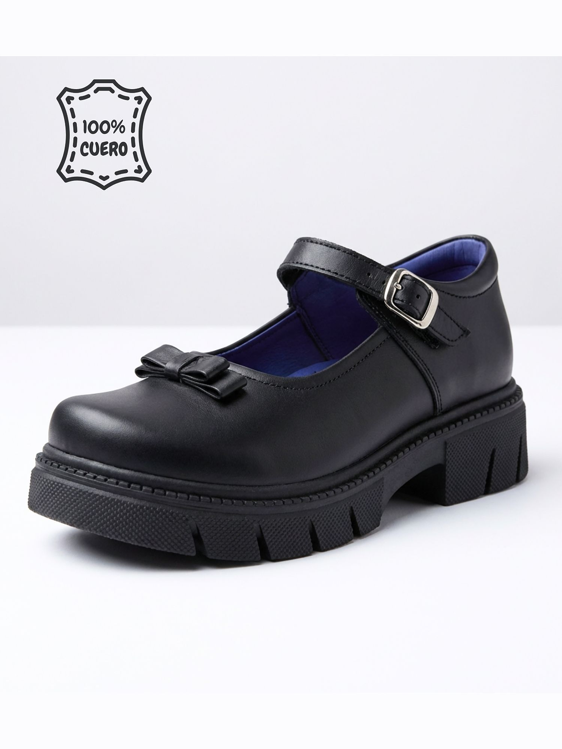 Zapato escolar de Niña con plataforma 1