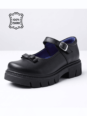 Zapato escolar de Niña con plataforma