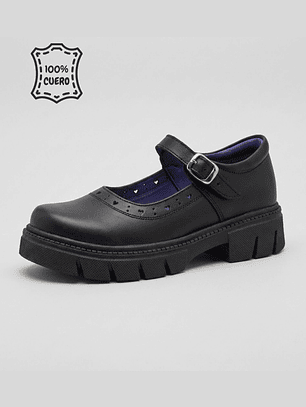 Zapato escolar de Niña con plataforma