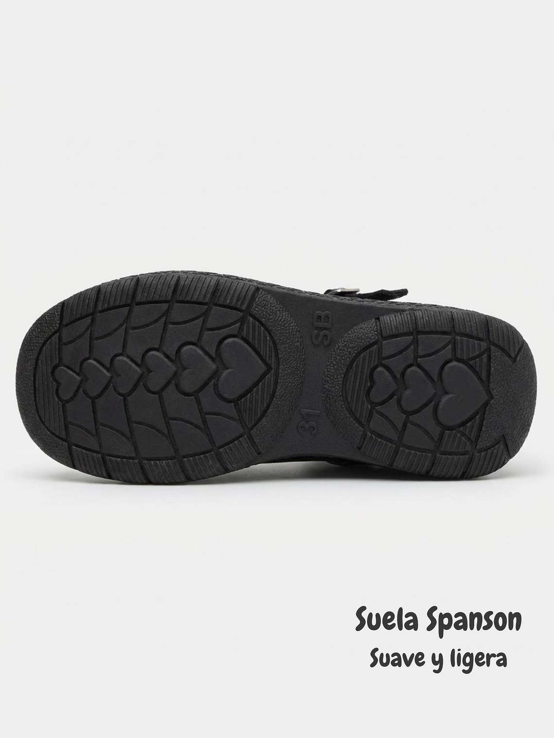 Zapato escolar de Niña con plataforma 2