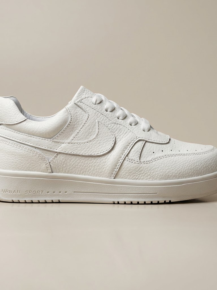 Zapatilla blanca Unisex 1