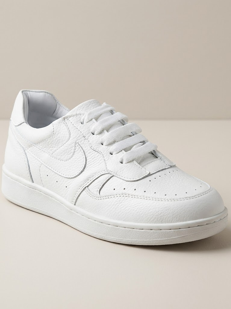Zapatilla blanca Unisex 2