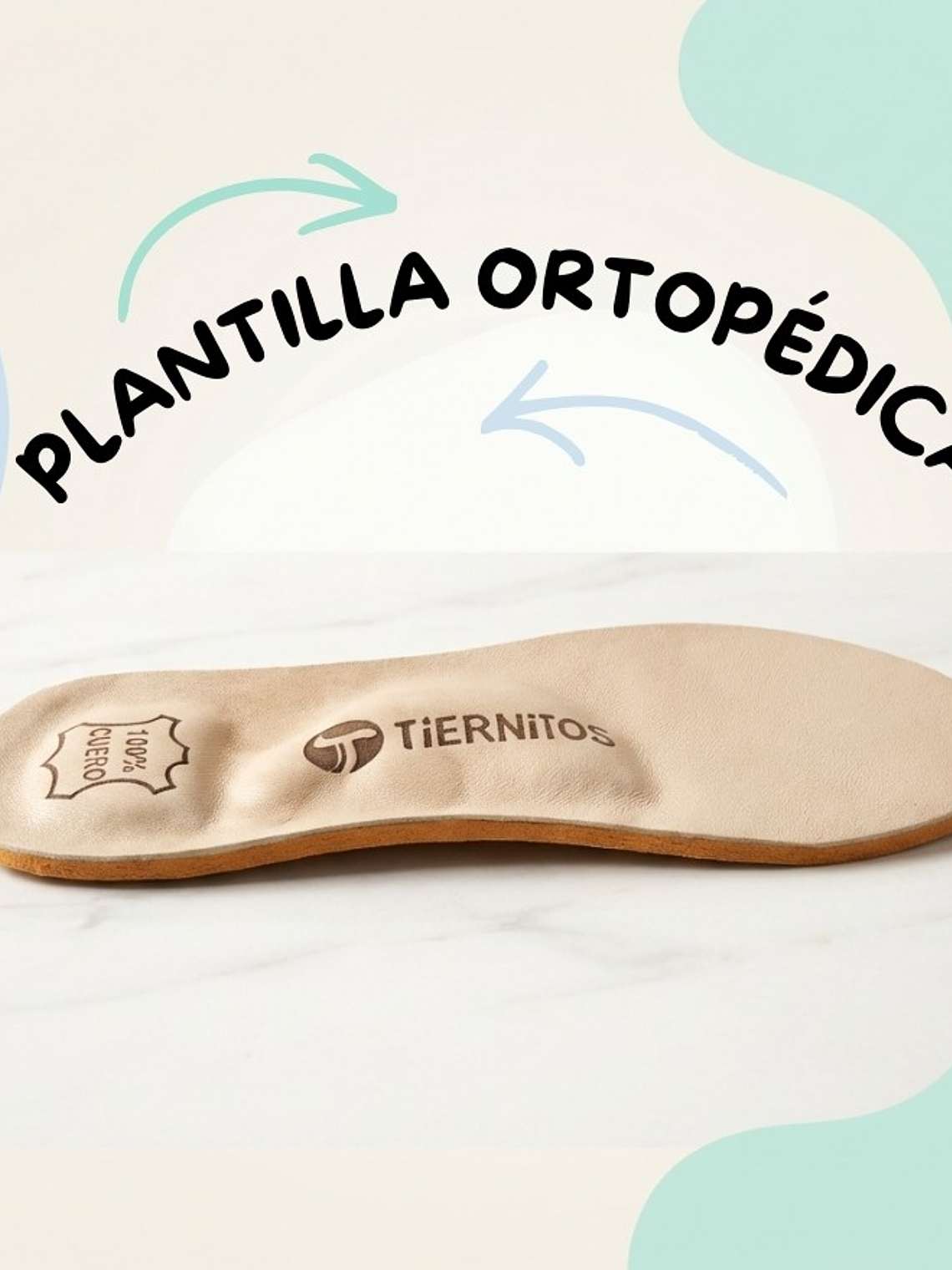 Plantilla Ortopédica de Cuero 1