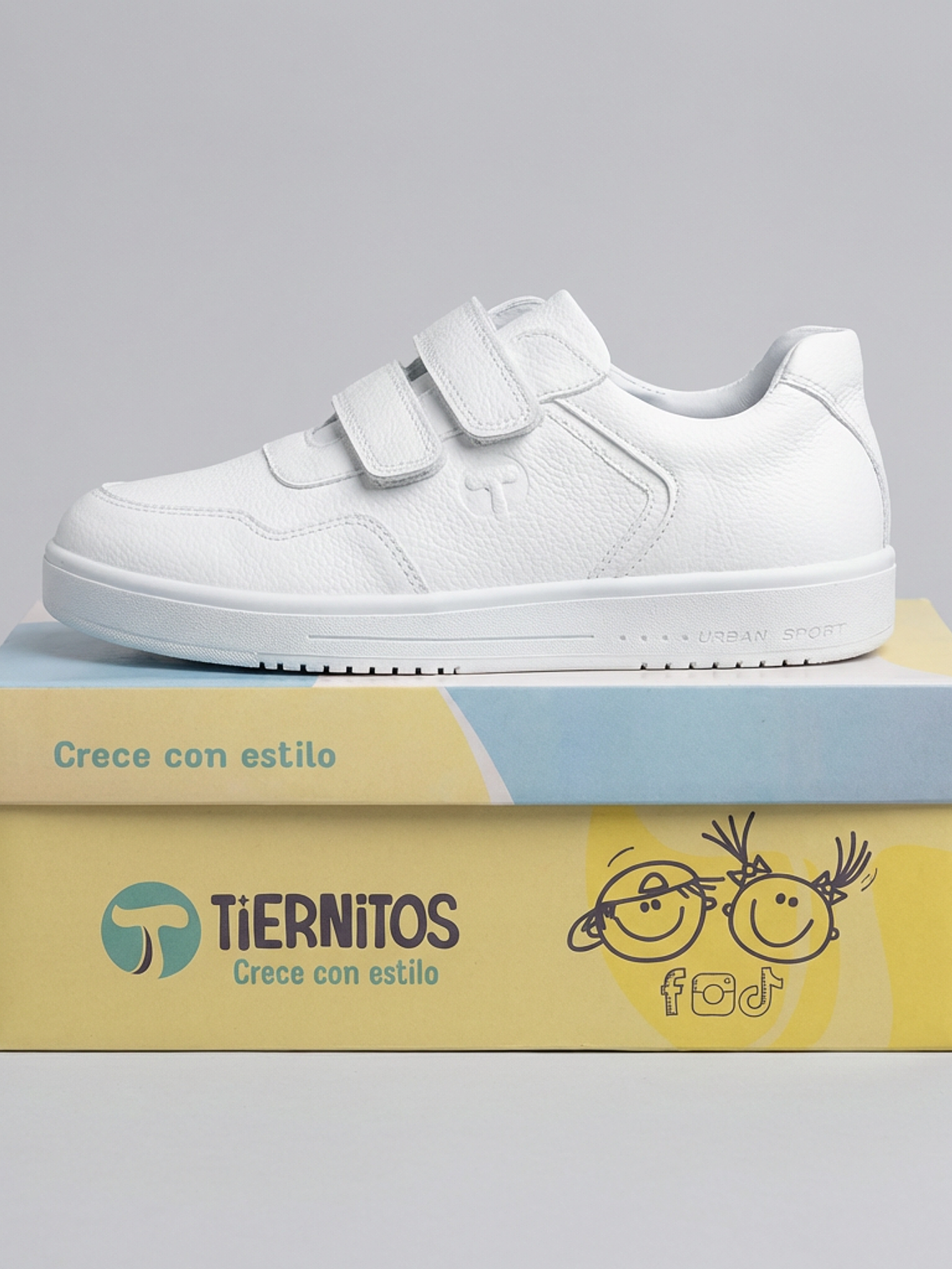 Zapatilla blanca Unisex 1