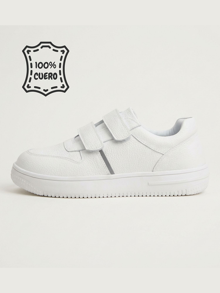Zapatilla blanca Unisex 1