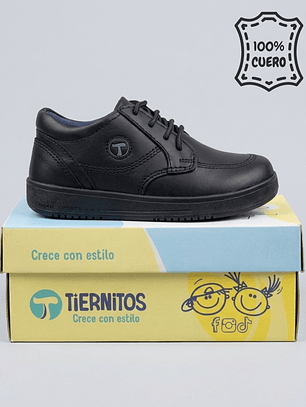 Zapato escolar de Niño Cuero