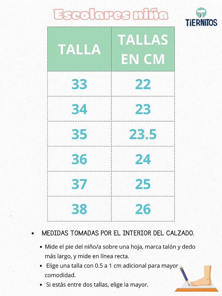 Zapato escolar de Niña con plataforma 4