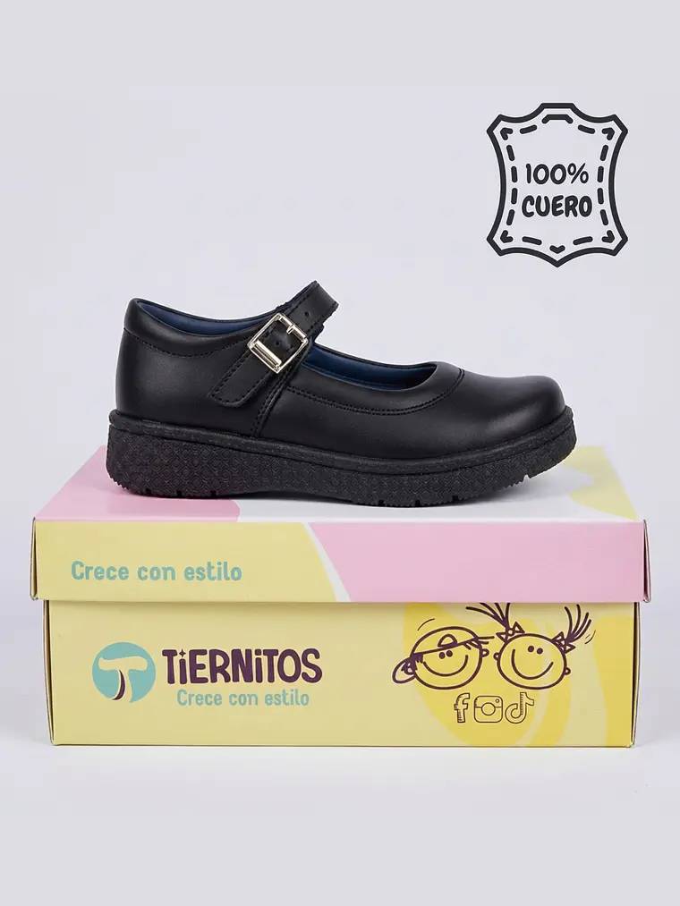 Zapato escolar Niña con plataforma 2