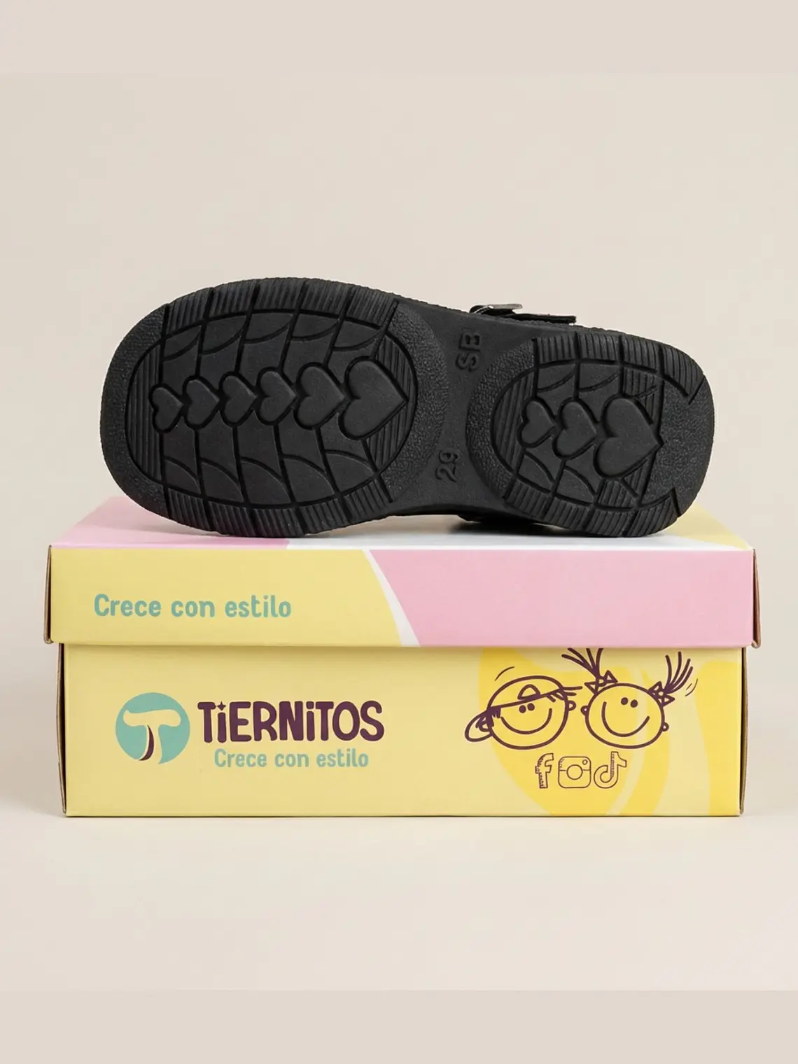 Zapato escolar Niña con plataforma 4