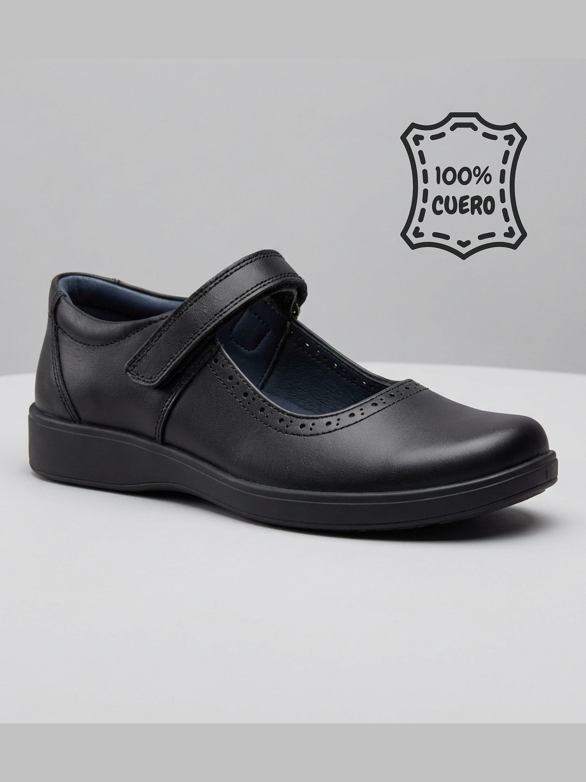 Zapato escolar de Niña Cuero 2