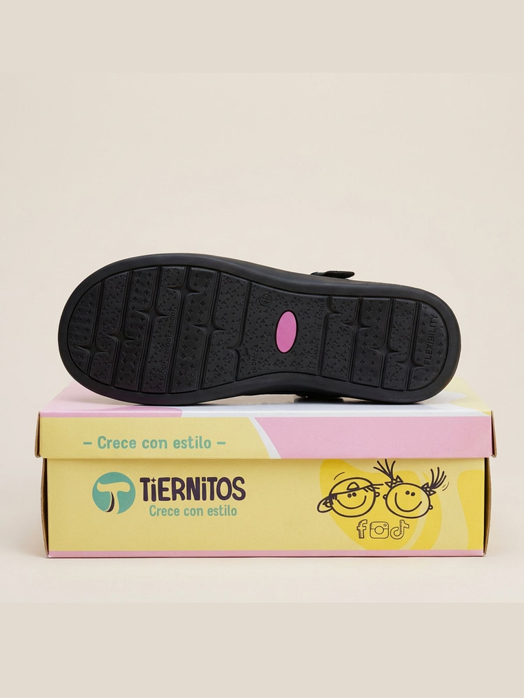 Zapato escolar de Niña Cuero 3