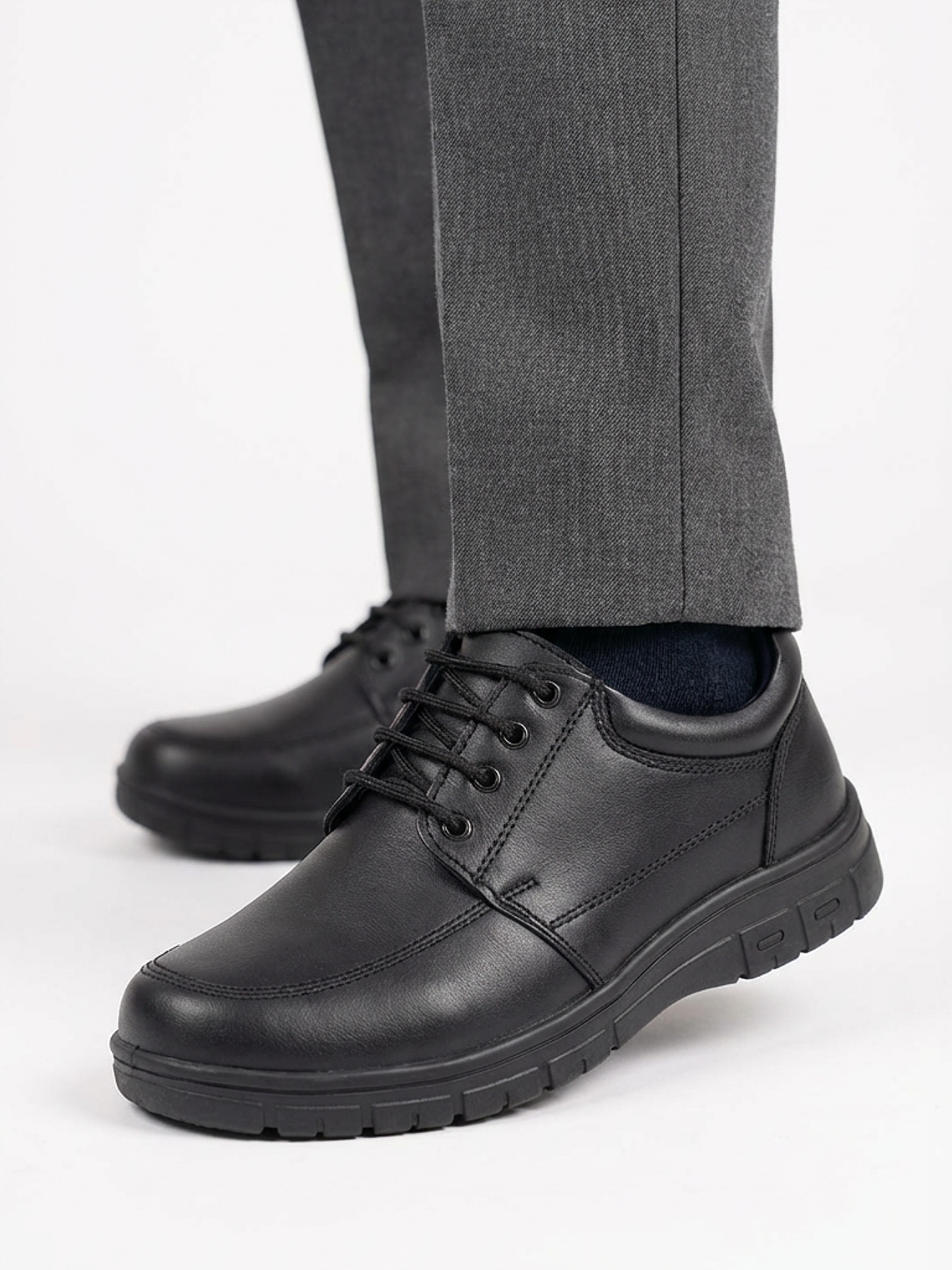 Zapato escolar de Niño Cuero 3