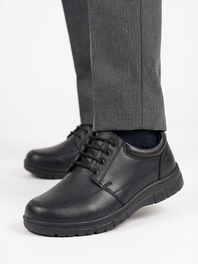 Zapato escolar de Niño Cuero 3