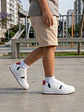 Zapatilla blanca unisex - Miniatura 4